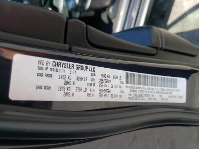 Photo 10 from auction – 2014 JEEP GRAND CHER with VIN 1C4RJEBG8EC476207