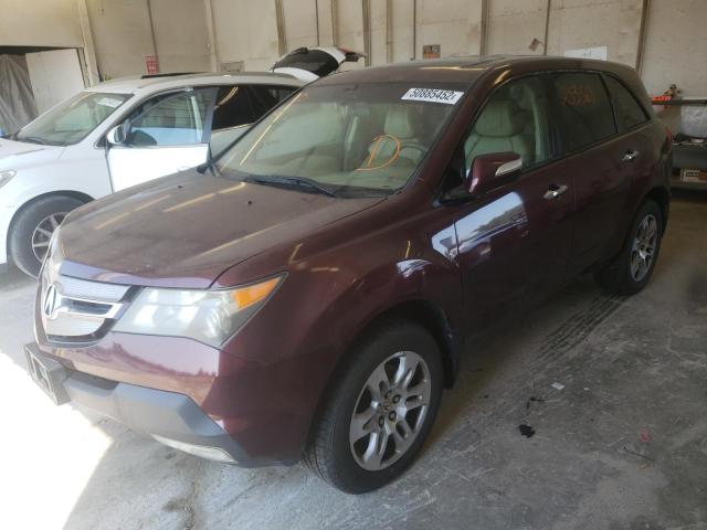 Photo 2 from auction – 2007 ACURA MDX TECHNO with VIN 2HNYD28317H506499