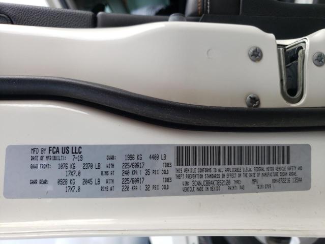 Photo 10 from auction – 2019 JEEP COMPASS LA with VIN 3C4NJCBB4KT852120