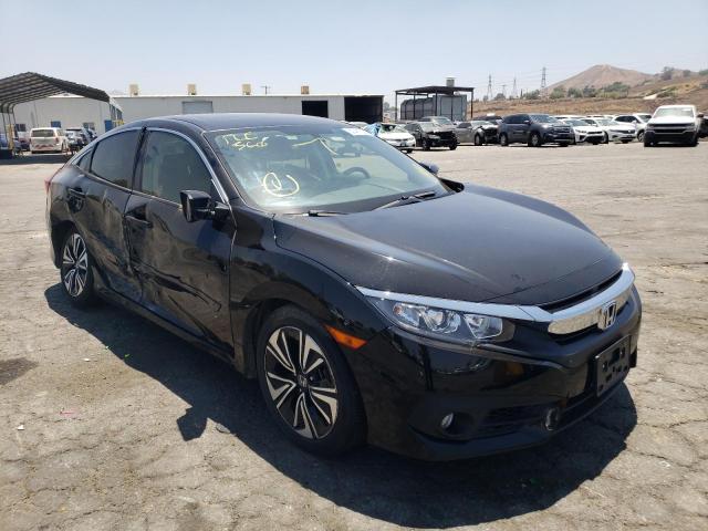 HONDA CIVIC EXL 2018 with VIN JHMFC1F73JX003641 - Photo from auction