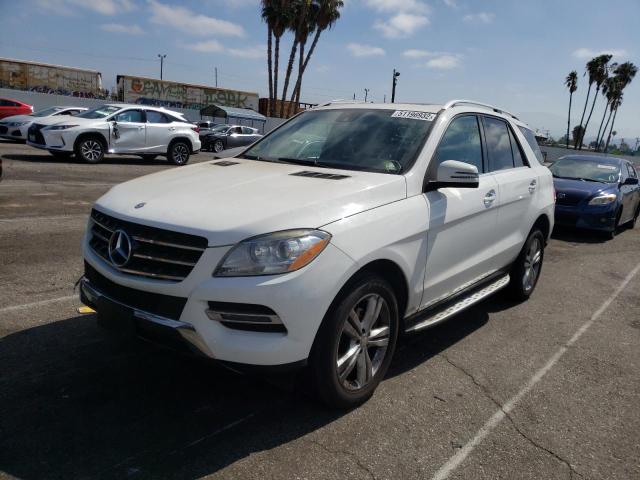 Photo 2 from auction – 2014 MERCEDES-BENZ ML 350 with VIN 4JGDA5JB7EA428835
