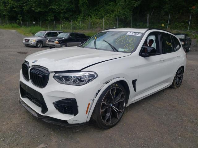 Photo 2 from auction – 2021 BMW X3 M COMPE with VIN 5YMTS0C06M9F42962