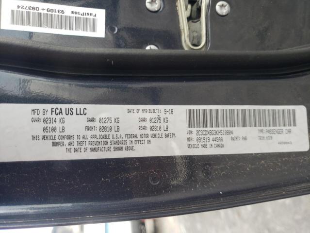Photo 10 from auction – 2019 DODGE CHARGER SX with VIN 2C3CDXBG3KH510804