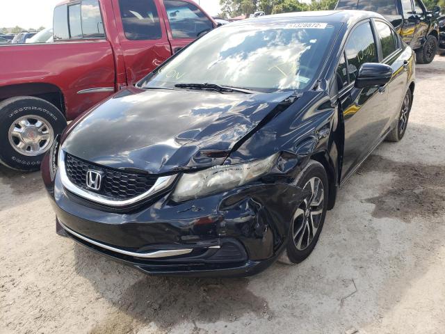 Photo 2 from auction – 2014 HONDA CIVIC EX with VIN 19XFB2F86EE081128