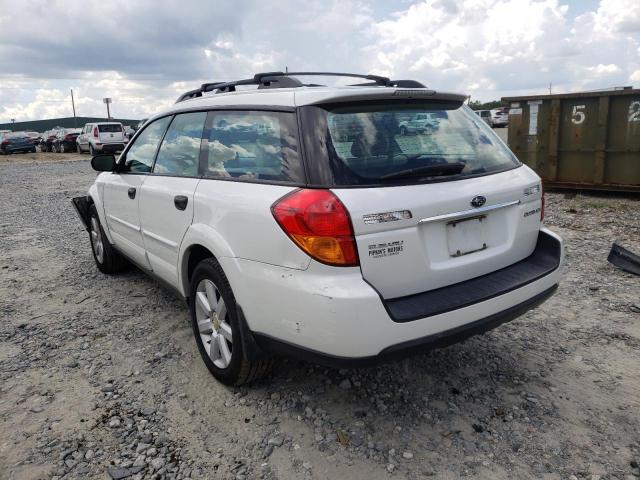 Photo 3 from auction – 2007 SUBARU LEGACY OUT with VIN 4S4BP61C877343183