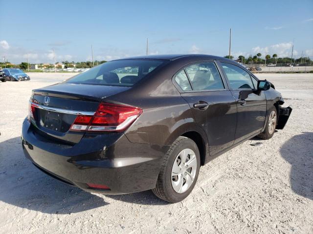 Photo 4 from auction – 2014 HONDA CIVIC LX with VIN 2HGFB2F50EH553268