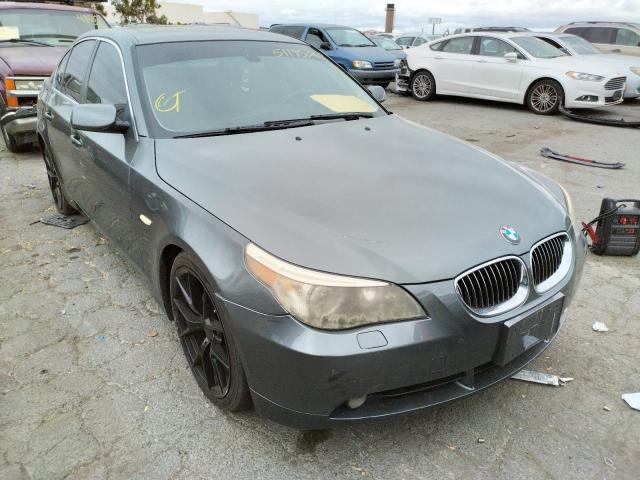 BMW 530 I 2006 with VIN WBANE73596CM42268 - Photo from auction