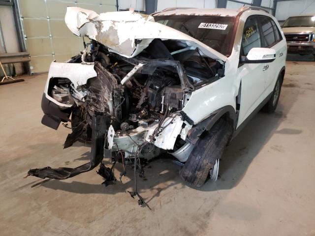 Photo 2 from auction – 2013 KIA SORENTO LX with VIN 5XYKT4A25DG358461