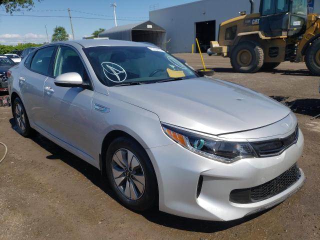 KIA OPTIMA HYB 2018 with VIN KNAGT4LE3J5028798 - Photo from auction