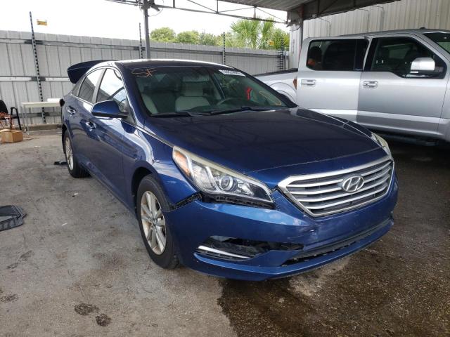 HYUNDAI SONATA SE 2015 with VIN 5NPE24AF1FH166291 - Photo from auction