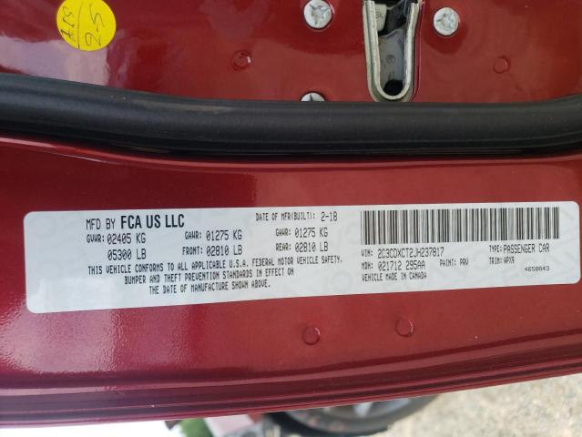 Photo 10 from auction – 2018 DODGE CHARGER R/ with VIN 2C3CDXCT2JH237817