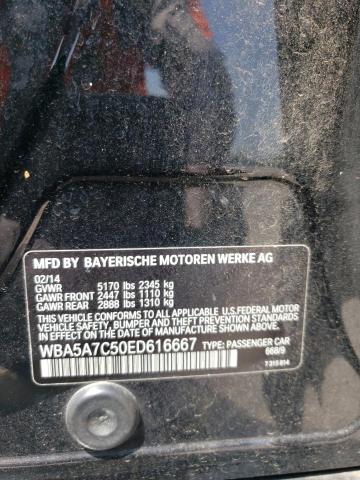 Photo 10 from auction – 2014 BMW 528 XI with VIN WBA5A7C50ED616667