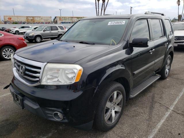 Photo 2 from auction – 2014 HONDA PILOT TOUR with VIN 5FNYF3H97EB018185