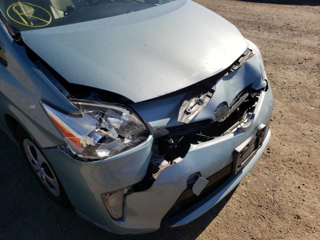 Photo 9 from auction – 2014 TOYOTA PRIUS with VIN JTDKN3DU5E1796884