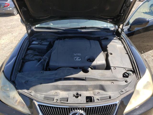 Photo 7 from auction – 2007 LEXUS IS 250 with VIN JTHBK262572027666
