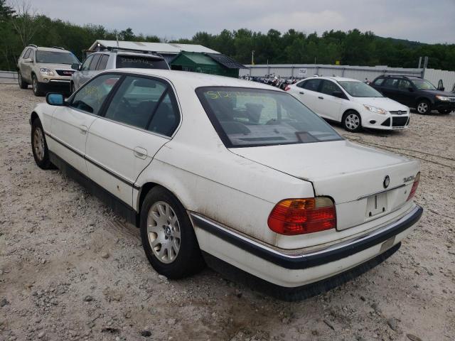 Photo 3 from auction – 2000 BMW 7 SERIES with VIN WBAGH8343YDP14887