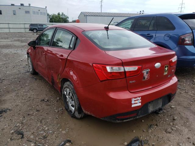 Photo 3 from auction – 2013 KIA RIO LX with VIN KNADM4A39D6284850