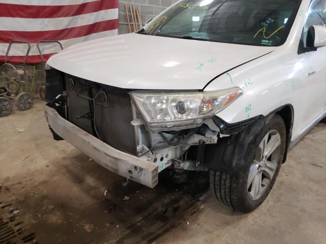Photo 9 from auction – 2013 TOYOTA HIGHLANDER with VIN 5TDDK3EHXDS200706