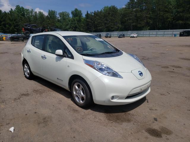 NISSAN LEAF SV 2012 with VIN JN1AZ0CP3CT019800 - Photo from auction