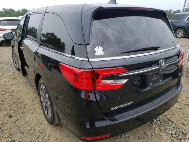 Photo 3 from auction – 2022 HONDA ODYSSEY EX with VIN 5FNRL6H71NB024688