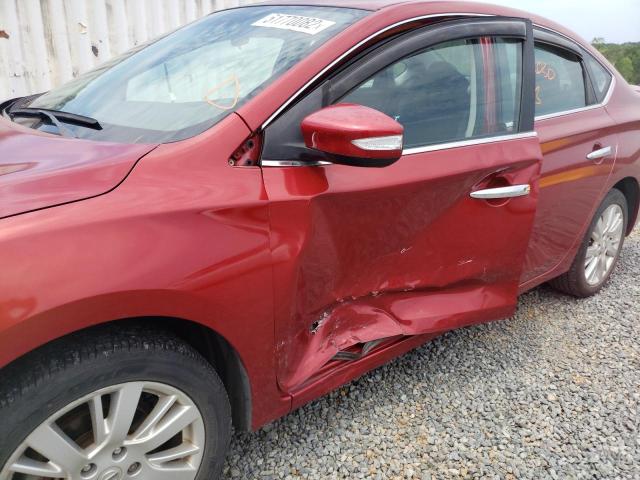Photo 9 from auction – 2014 NISSAN SENTRA S with VIN 3N1AB7AP8EY314529