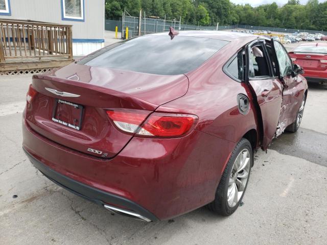 Photo 4 from auction – 2015 CHRYSLER 200 S with VIN 1C3CCCBB0FN738501