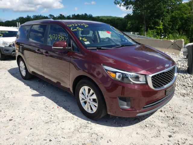 Photo 1 from auction – 2015 KIA SEDONA LX with VIN KNDMB5C12F6020396