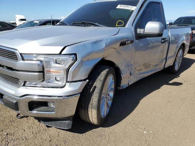 Photo 9 from auction – 2018 FORD F150 with VIN 1FTMF1EP0JFB05423
