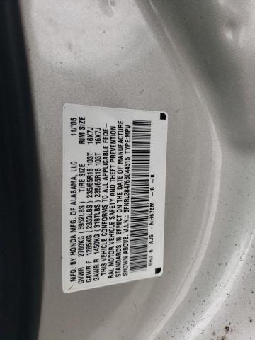 Photo 10 from auction – 2006 HONDA ODYSSEY EX with VIN 5FNRL38476B044515