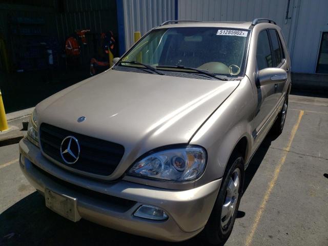 Photo 2 from auction – 2002 MERCEDES-BENZ ML 320 with VIN 4JGAB54E32A341953