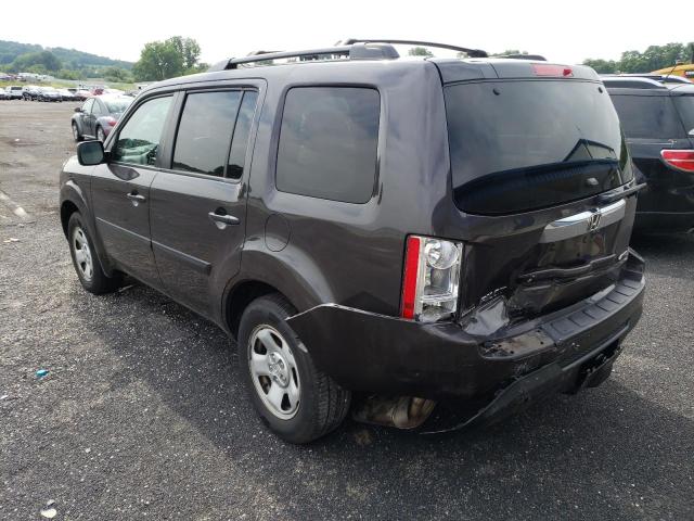 Photo 3 from auction – 2013 HONDA PILOT LX with VIN 5FNYF4H27DB083724