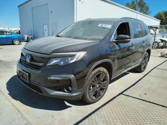 Photo 2 from auction – 2021 HONDA PILOT SE with VIN 5FNYF5H29MB000543