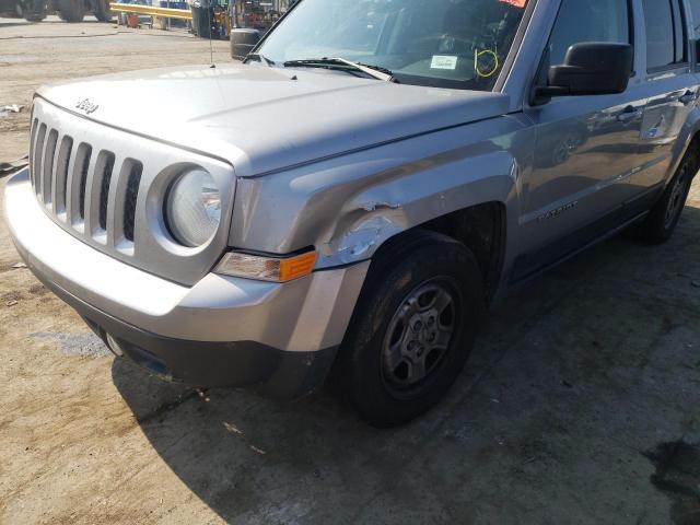 Photo 9 from auction – 2016 JEEP PATRIOT SP with VIN 1C4NJPBA7GD769101
