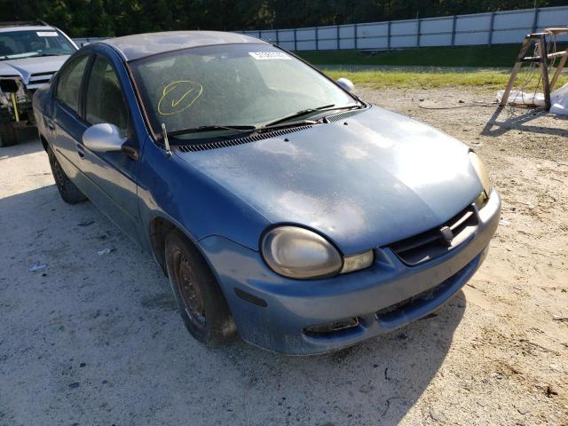 DODGE NEON ES 2002 with VIN 1B3ES56CX2D642821 - Photo from auction