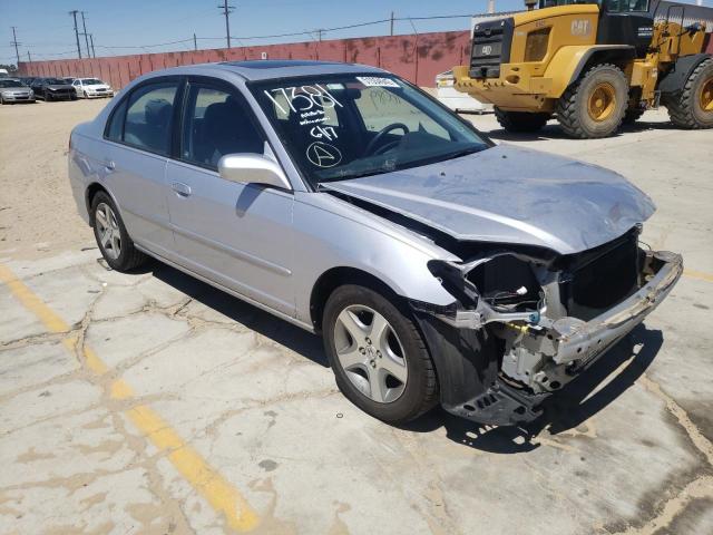 HONDA CIVIC EX 2004 with VIN 1HGES267X4L016857 - Photo from auction