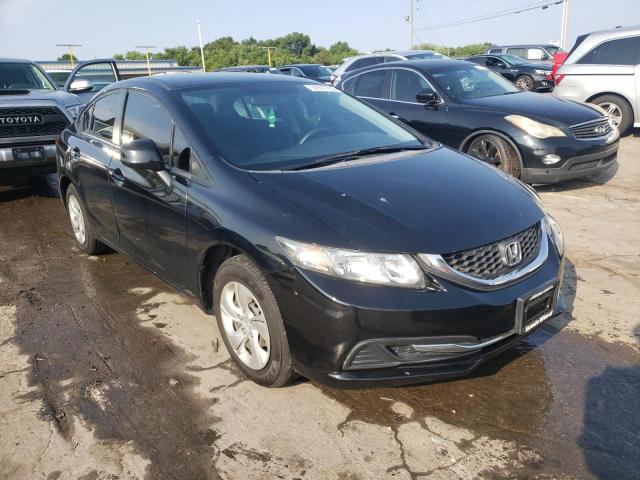 HONDA CIVIC LX 2013 with VIN 2HGFB2F54DH549447 - Photo from auction