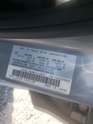 Photo 10 from auction – 2011 MAZDA 3 S with VIN JM1BL1W68B1443074