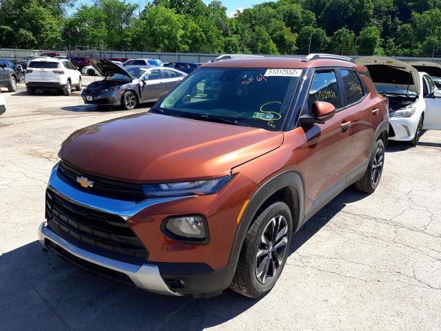 Photo 2 from auction – 2021 CHEVROLET TRAILBLAZE with VIN KL79MPS29MB095099