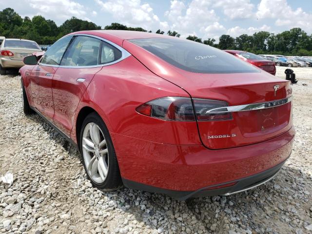 Photo 3 from auction – 2015 TESLA MODEL S 70 with VIN 5YJSA1S28FF082791