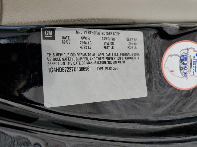 Photo 10 from auction – 2007 BUICK LUCERNE CX with VIN 1G4HD57227U138696