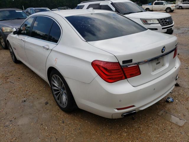 Photo 3 from auction – 2011 BMW 750 LI with VIN WBAKB8C55BCY65750