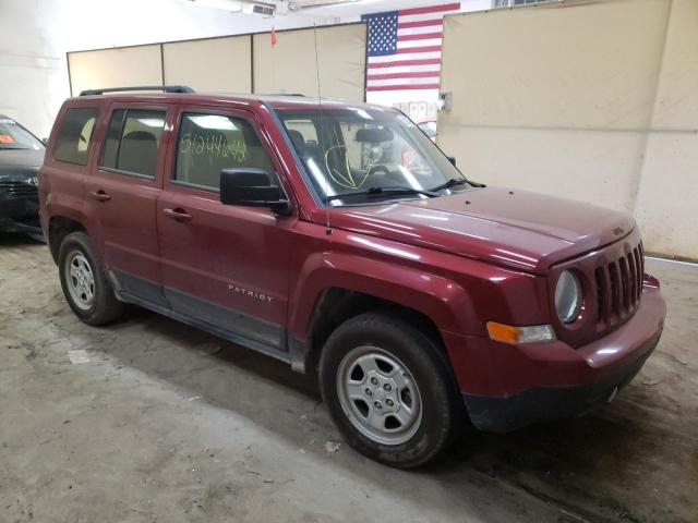 Photo 1 from auction – 2016 JEEP PATRIOT SP with VIN 1C4NJPBA0GD514208