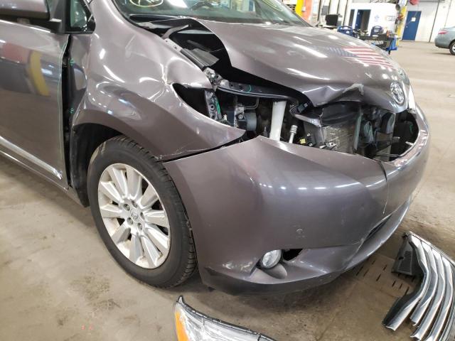 Photo 9 from auction – 2011 TOYOTA SIENNA XLE with VIN 5TDDK3DC9BS017493