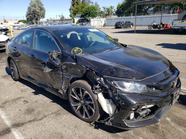 Photo 1 from auction – 2019 HONDA CIVIC SI with VIN 2HGFC1E58KH704846