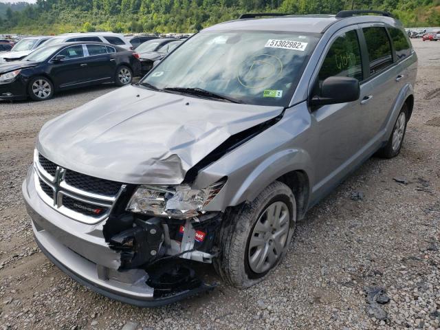 Photo 2 from auction – 2019 DODGE JOURNEY SE with VIN 3C4PDCAB1KT797370