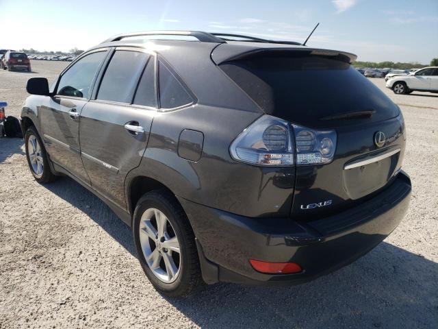 Photo 3 from auction – 2008 LEXUS RX 400H with VIN JTJGW31U582850834