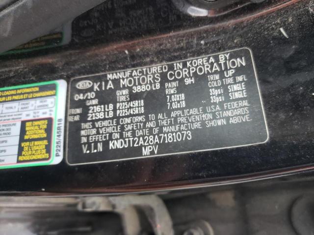 Photo 10 from auction – 2010 KIA SOUL + with VIN KNDJT2A28A7181073