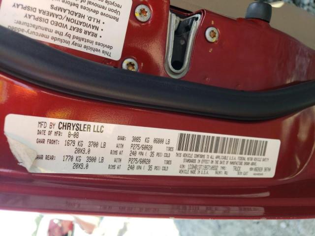 Photo 10 from auction – 2009 DODGE RAM 1500 with VIN 1D3HB13T19S710932