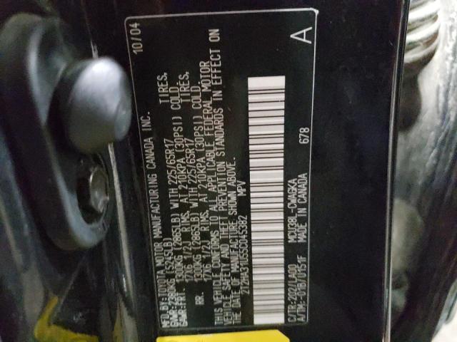 Photo 10 from auction – 2005 LEXUS RX 330 with VIN 2T2HA31U55C045382