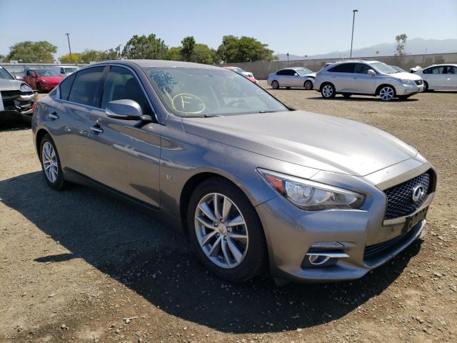 INFINITI Q50 BASE 2015 with VIN JN1BV7AP9FM348916 - Photo from auction